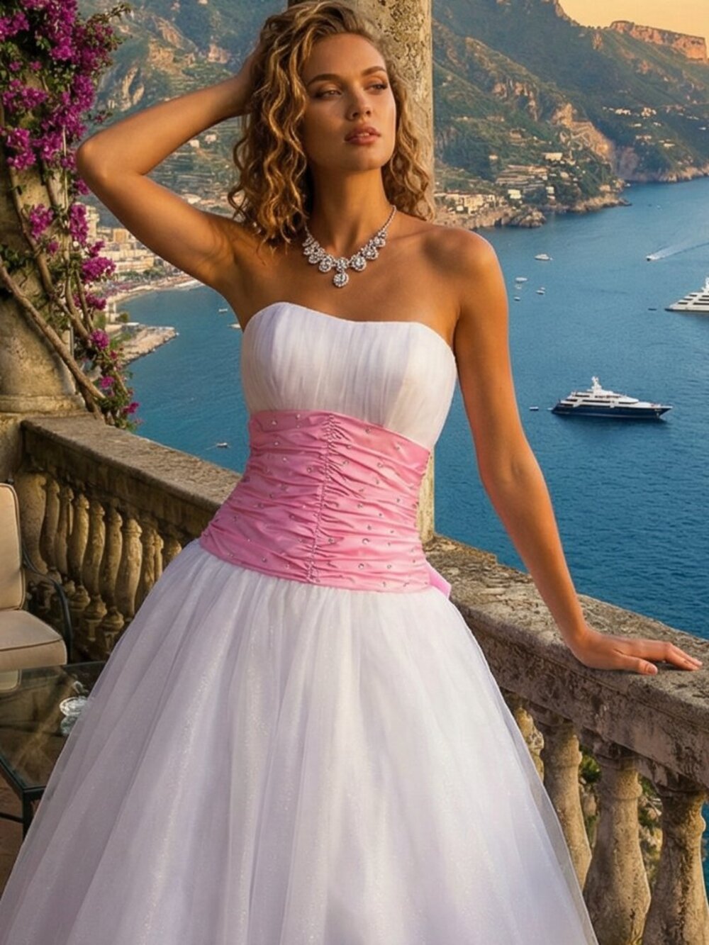 💗 Luxury Designer Couture Wedding Cocktail Runway Evening Party Prom Gown Dress